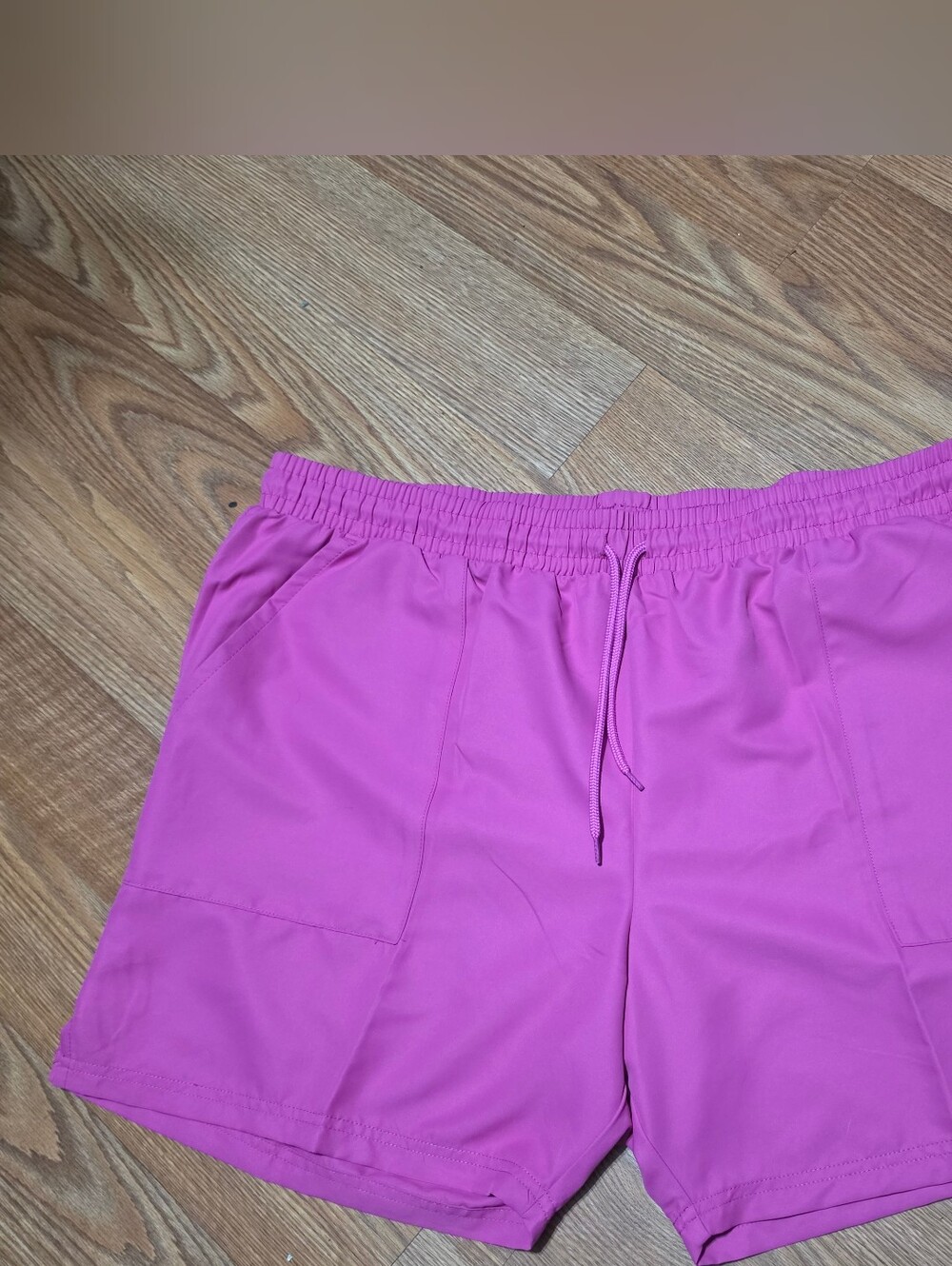 BCG Women's Bright Pink Elastic-Waist Athletic Shorts